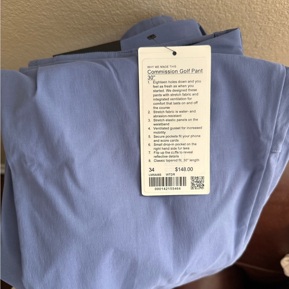 lululemon athletica Blue Men's Dress Pants